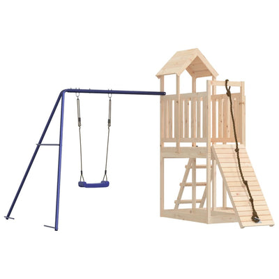 vidaXL Outdoor Playset Solid Wood Pine