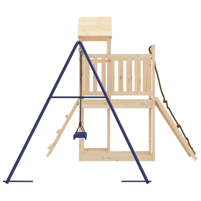 vidaXL Outdoor Playset Solid Wood Pine