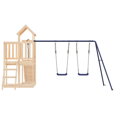 vidaXL Outdoor Playset Solid Wood Pine