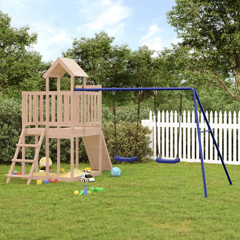 vidaXL Outdoor Playset Solid Wood Pine