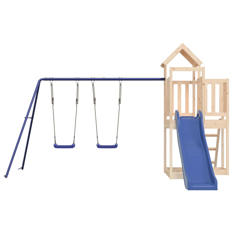 vidaXL Outdoor Playset Solid Wood Pine
