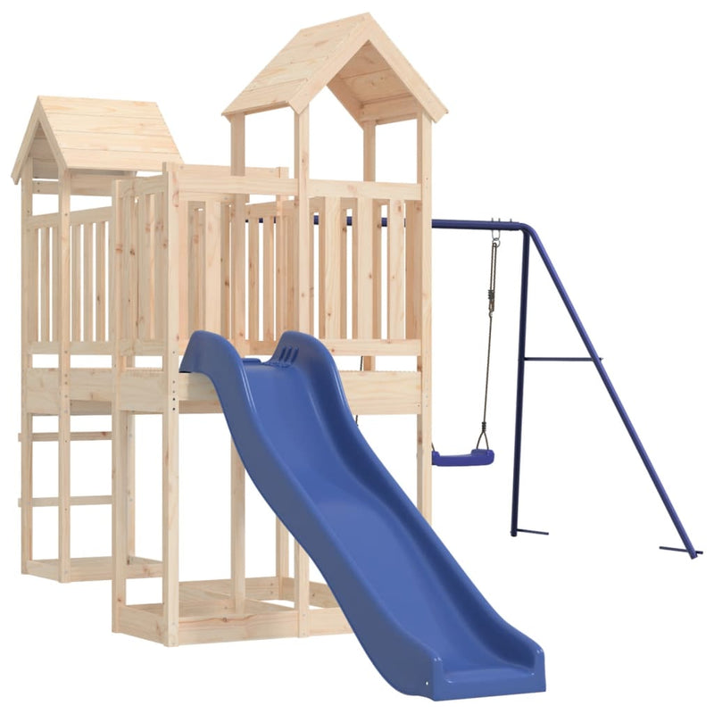 vidaXL Outdoor Playset Solid Wood Pine
