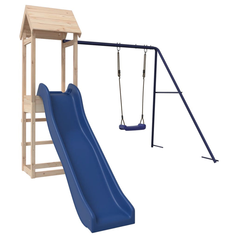 vidaXL Outdoor Playset Solid Wood Pine