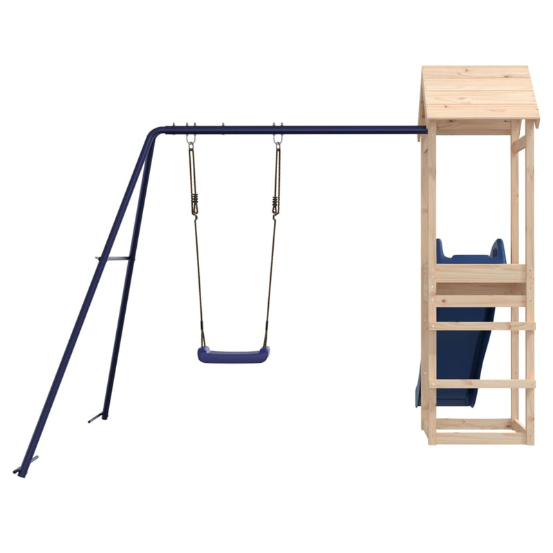 vidaXL Outdoor Playset Solid Wood Pine