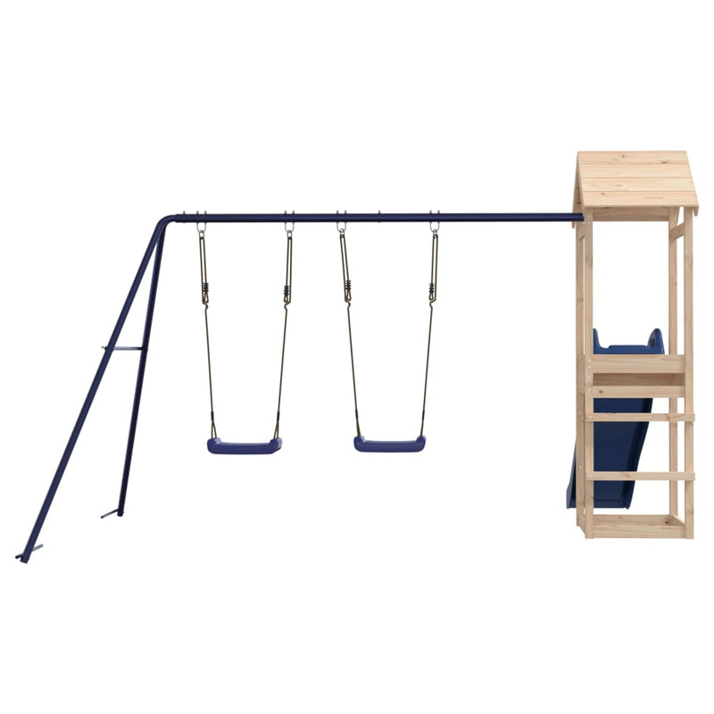 vidaXL Outdoor Playset Solid Wood Pine
