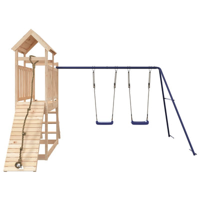 vidaXL Outdoor Playset Solid Wood Pine