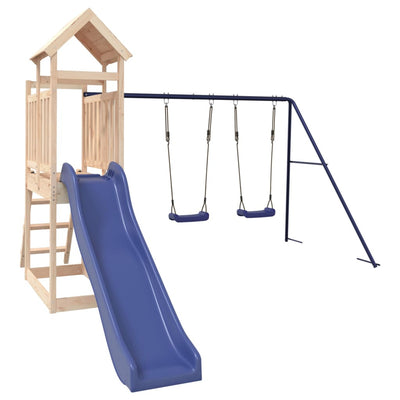 vidaXL Outdoor Playset Solid Wood Pine