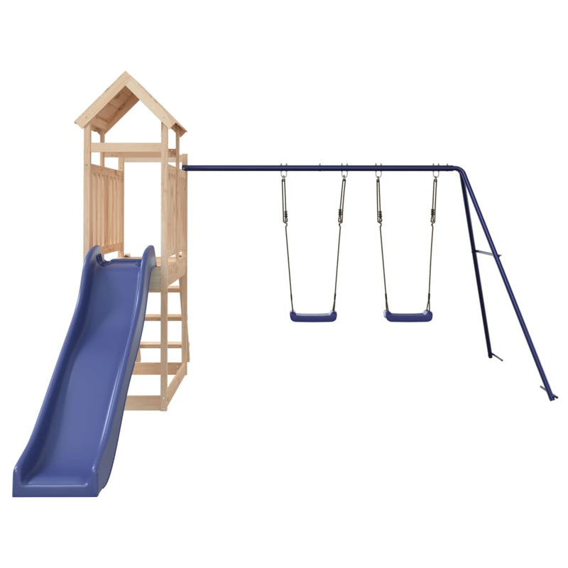vidaXL Outdoor Playset Solid Wood Pine