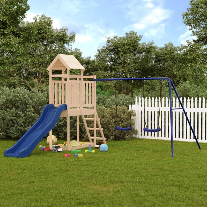 vidaXL Outdoor Playset Solid Wood Pine