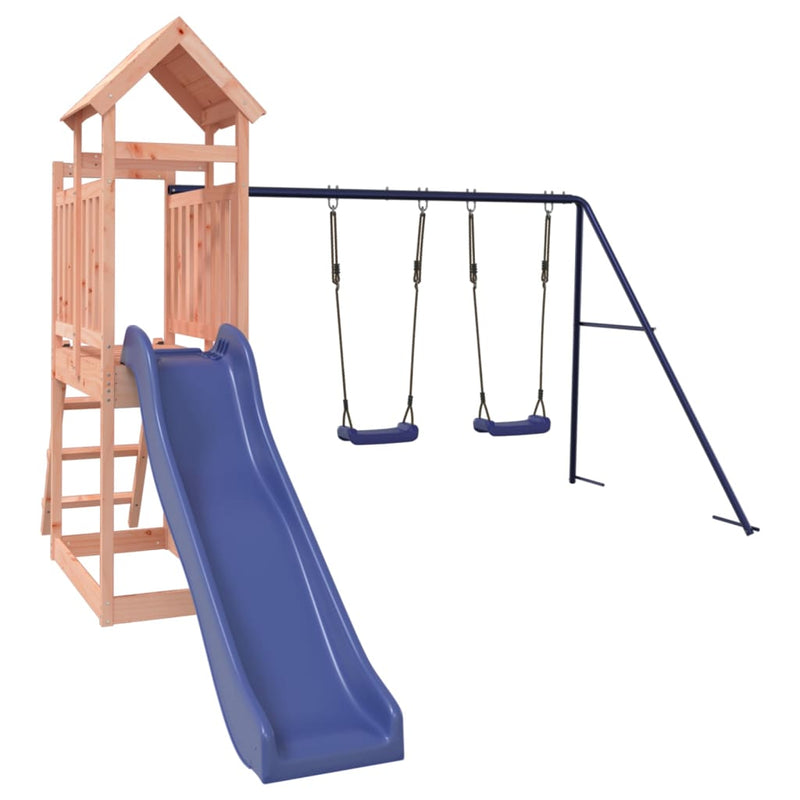 vidaXL Outdoor Playset Solid Wood Douglas