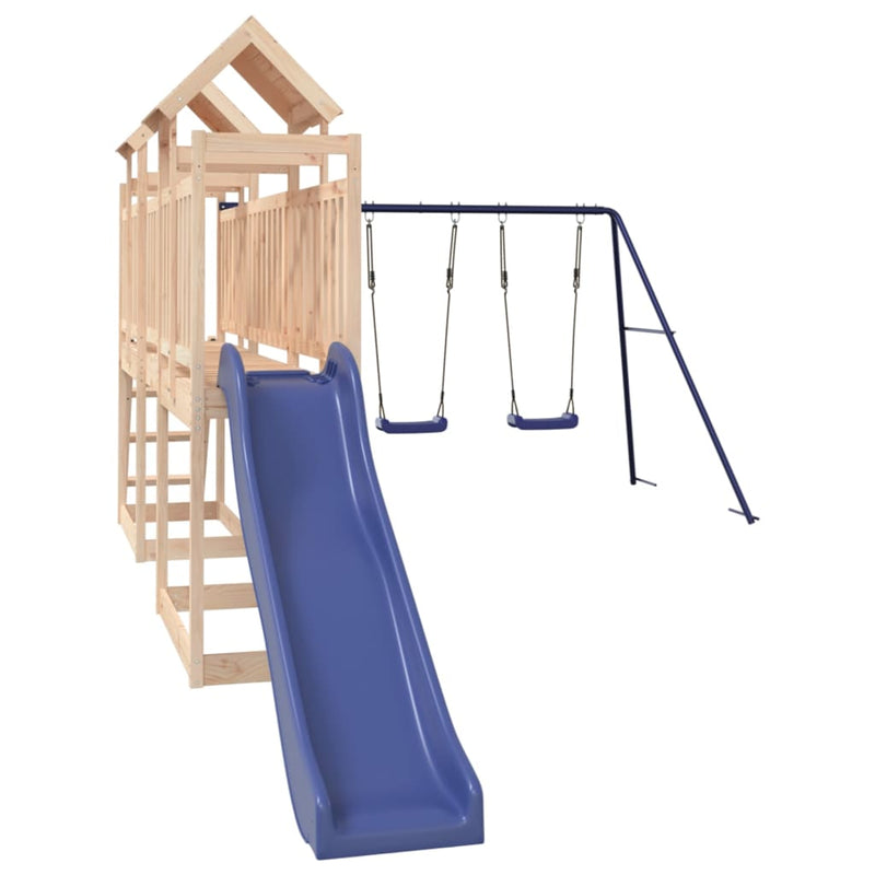 vidaXL Outdoor Playset Solid Wood Pine