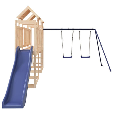 vidaXL Outdoor Playset Solid Wood Pine