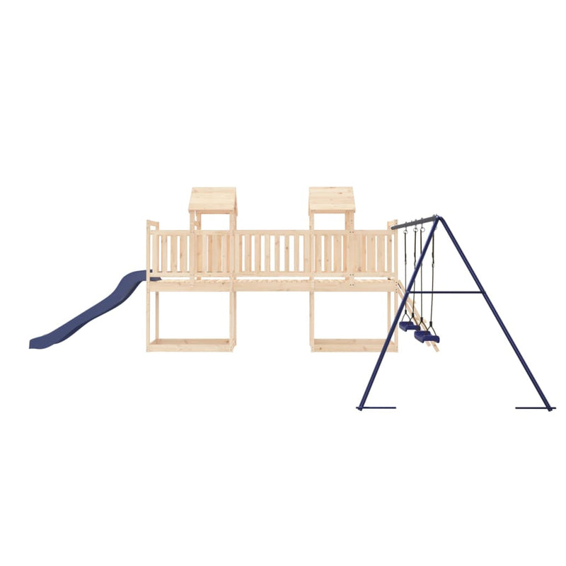 vidaXL Outdoor Playset Solid Wood Pine