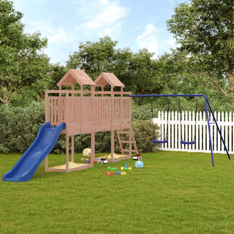 vidaXL Outdoor Playset Solid Wood Douglas