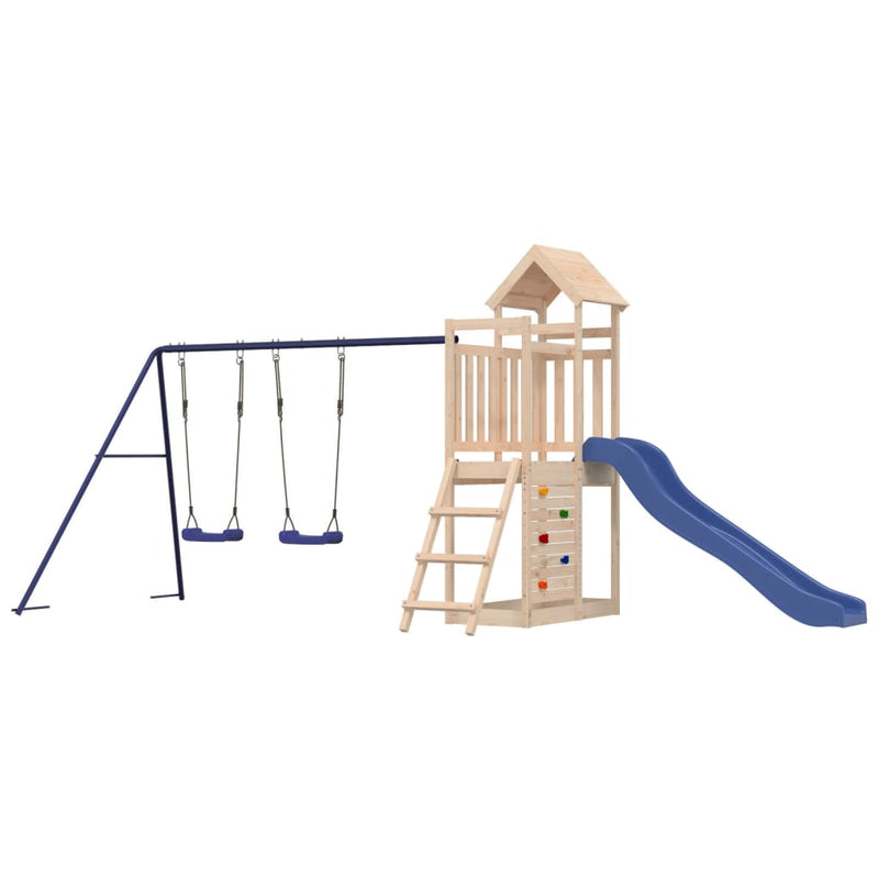 vidaXL Outdoor Playset Solid Wood Pine