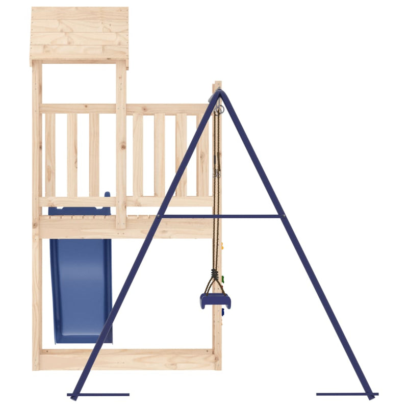 vidaXL Outdoor Playset Solid Wood Pine