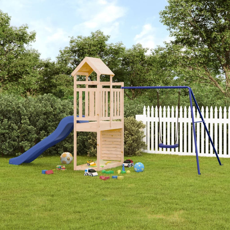vidaXL Outdoor Playset Solid Wood Pine