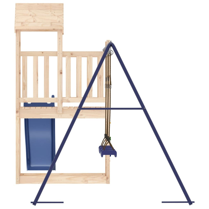 vidaXL Outdoor Playset Solid Wood Pine