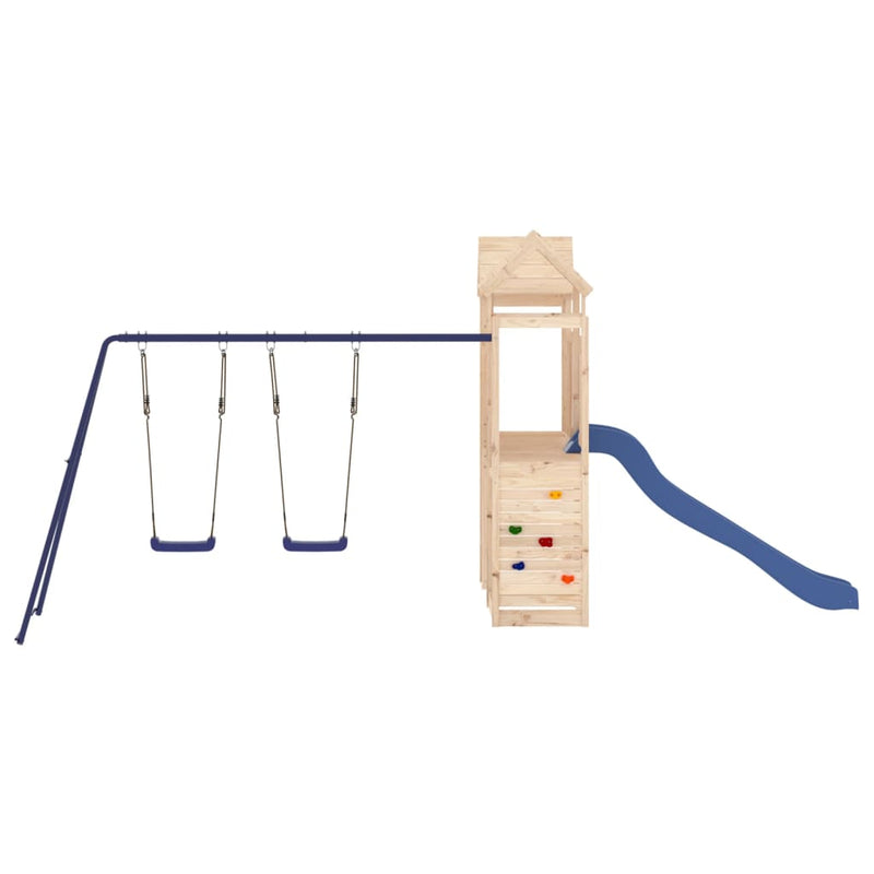 vidaXL Outdoor Playset Solid Wood Pine