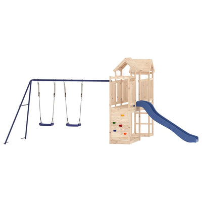 vidaXL Outdoor Playset Solid Wood Pine