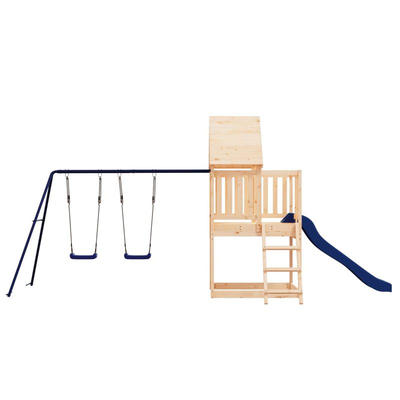 vidaXL Outdoor Playset Solid Wood Pine
