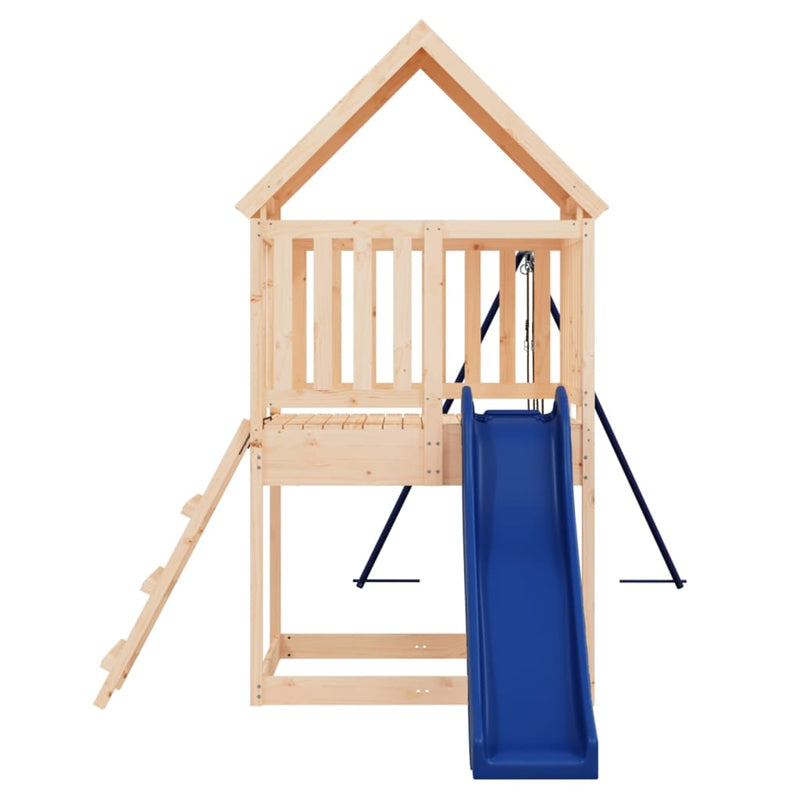 vidaXL Outdoor Playset Solid Wood Pine