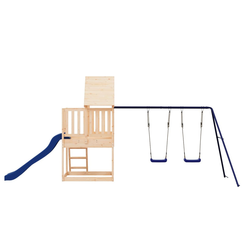 vidaXL Outdoor Playset Solid Wood Pine