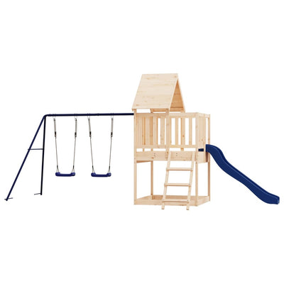 vidaXL Outdoor Playset Solid Wood Pine