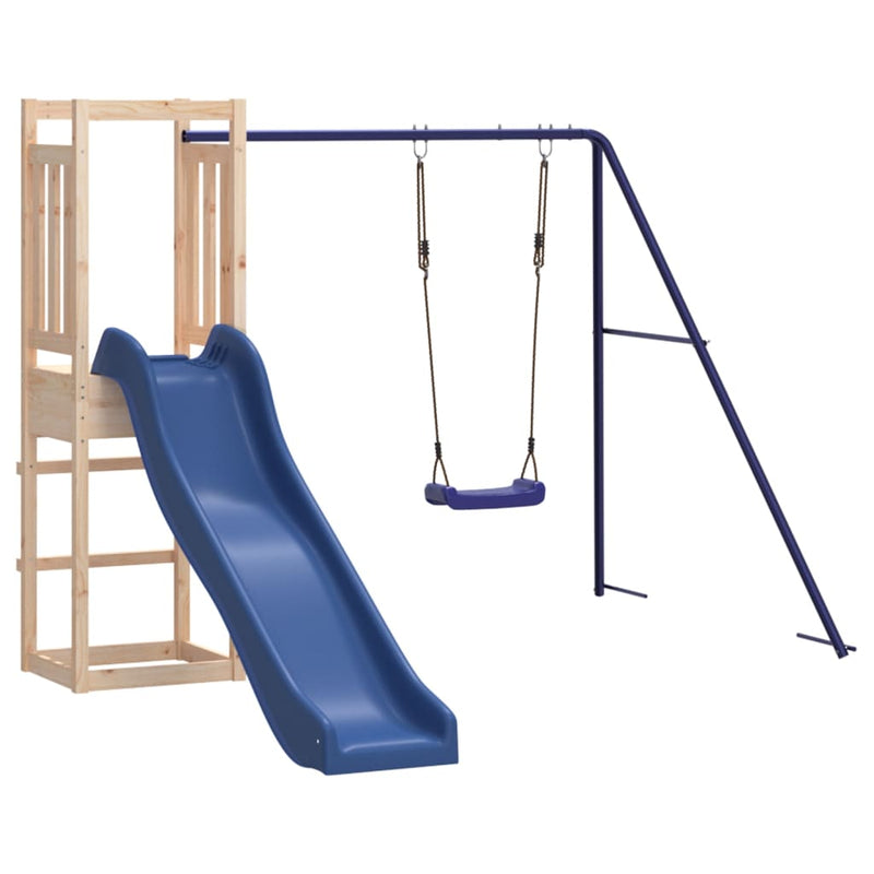 vidaXL Outdoor Playset Solid Wood Pine
