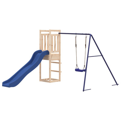 vidaXL Outdoor Playset Solid Wood Pine