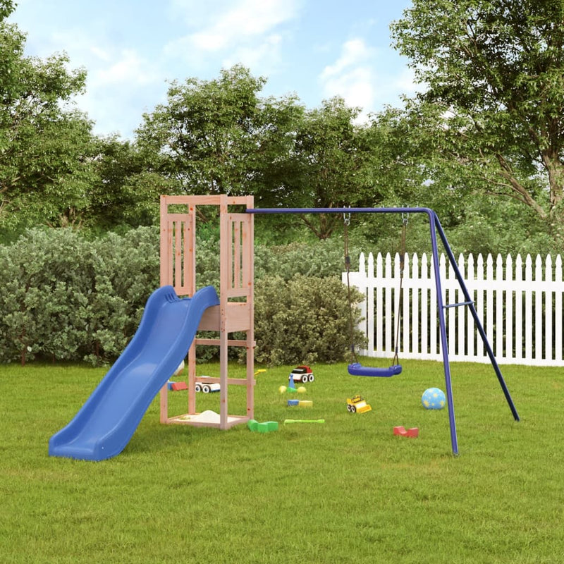 vidaXL Outdoor Playset Solid Wood Douglas