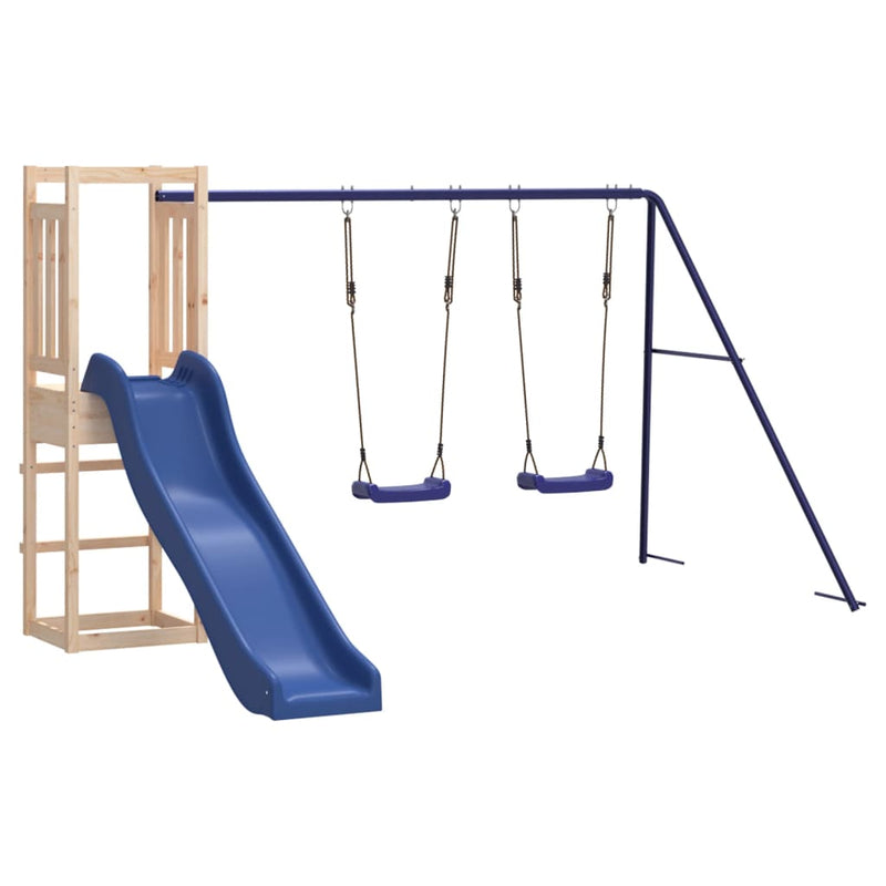 vidaXL Outdoor Playset Solid Wood Pine