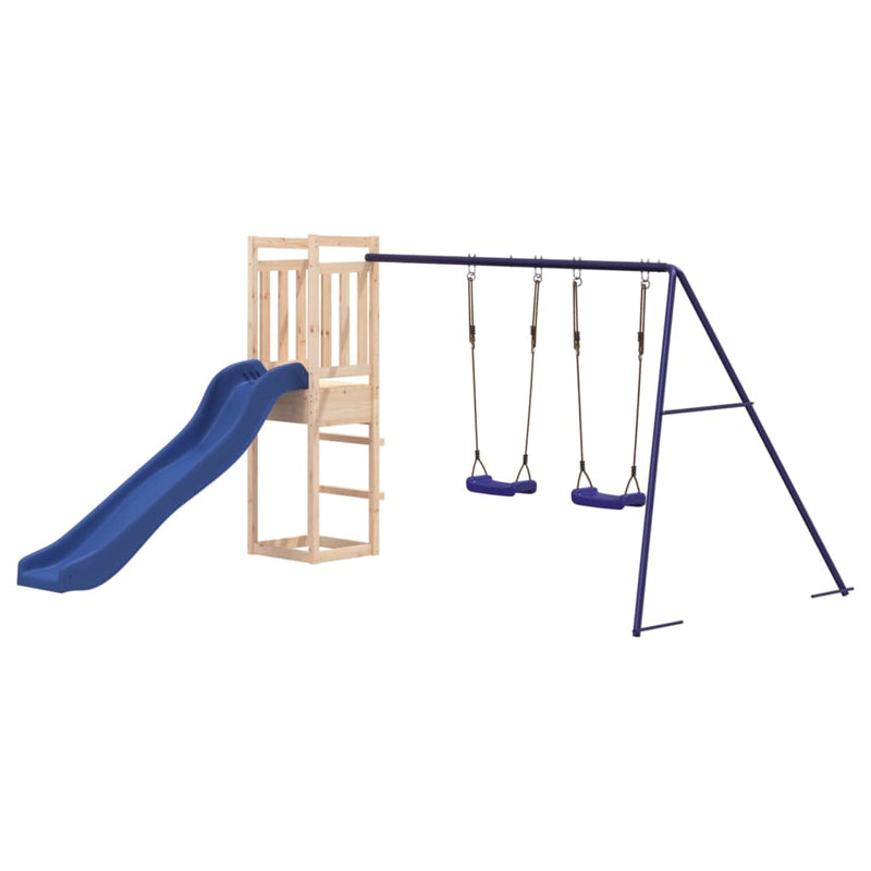 vidaXL Outdoor Playset Solid Wood Pine