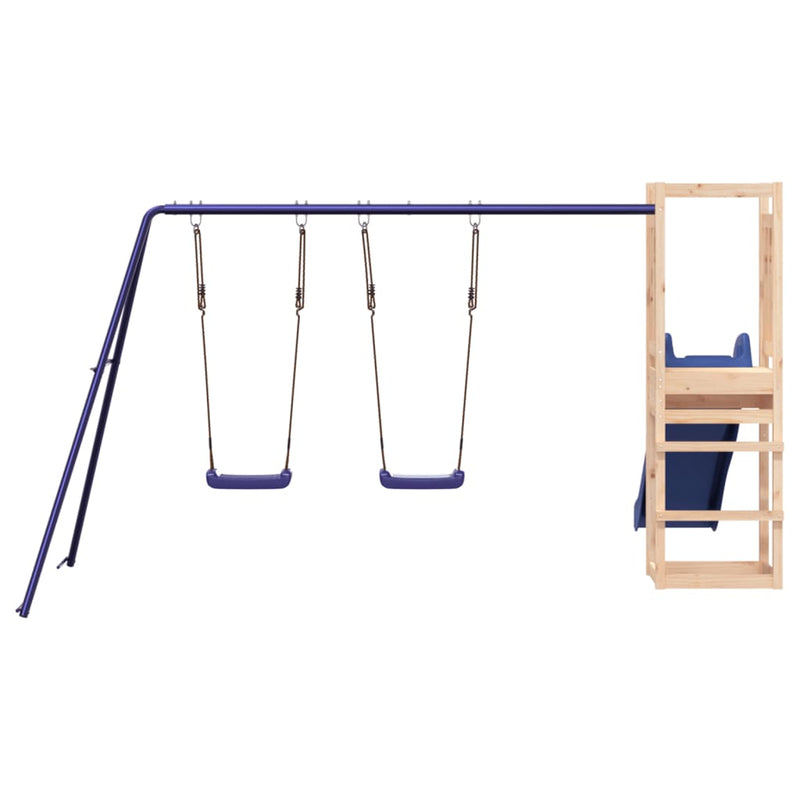 vidaXL Outdoor Playset Solid Wood Pine