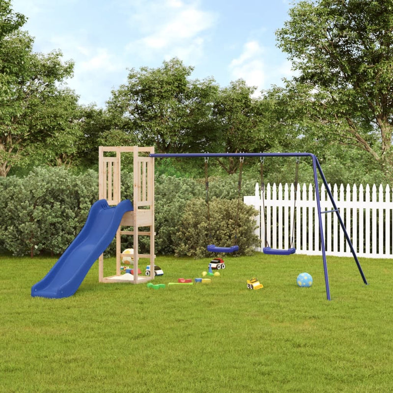 vidaXL Outdoor Playset Solid Wood Pine