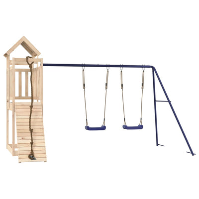 vidaXL Outdoor Playset Solid Wood Pine