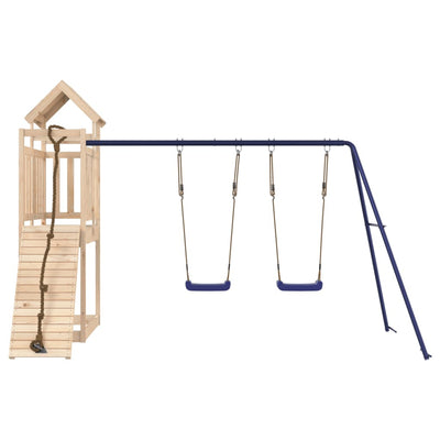 vidaXL Outdoor Playset Solid Wood Pine