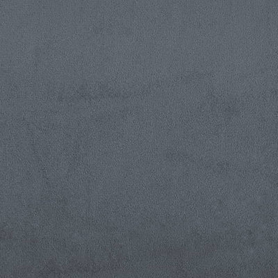 vidaXL High Back Chair Light Grey Velvet Button Design