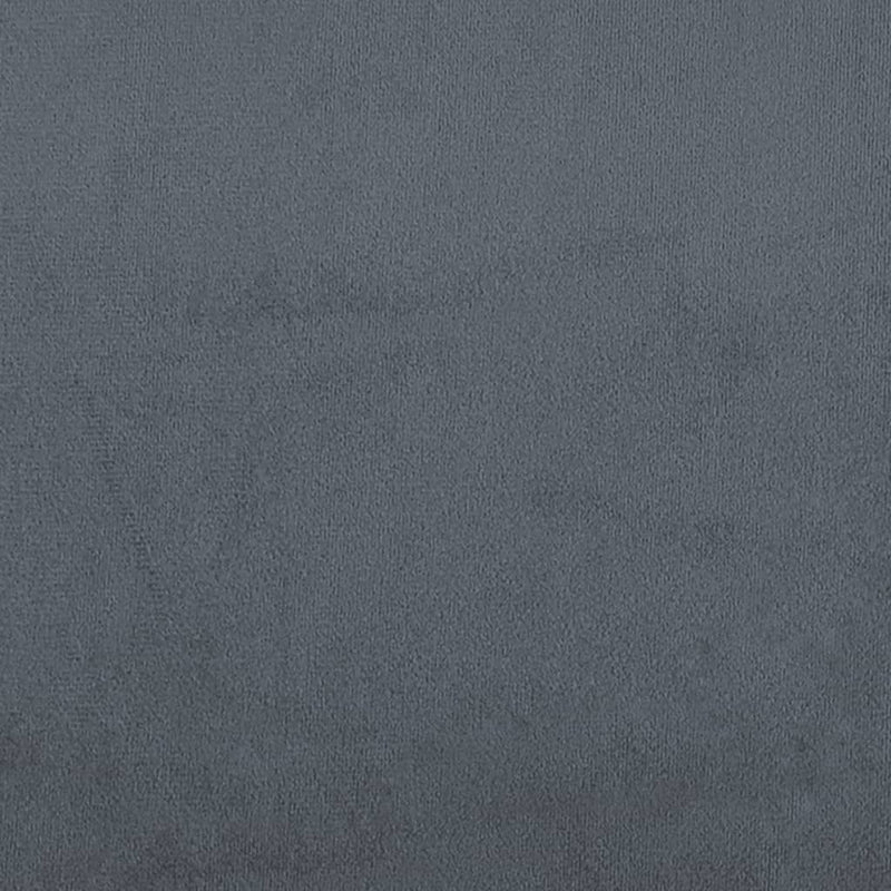 vidaXL High Back Chair Light Grey Velvet Button Design