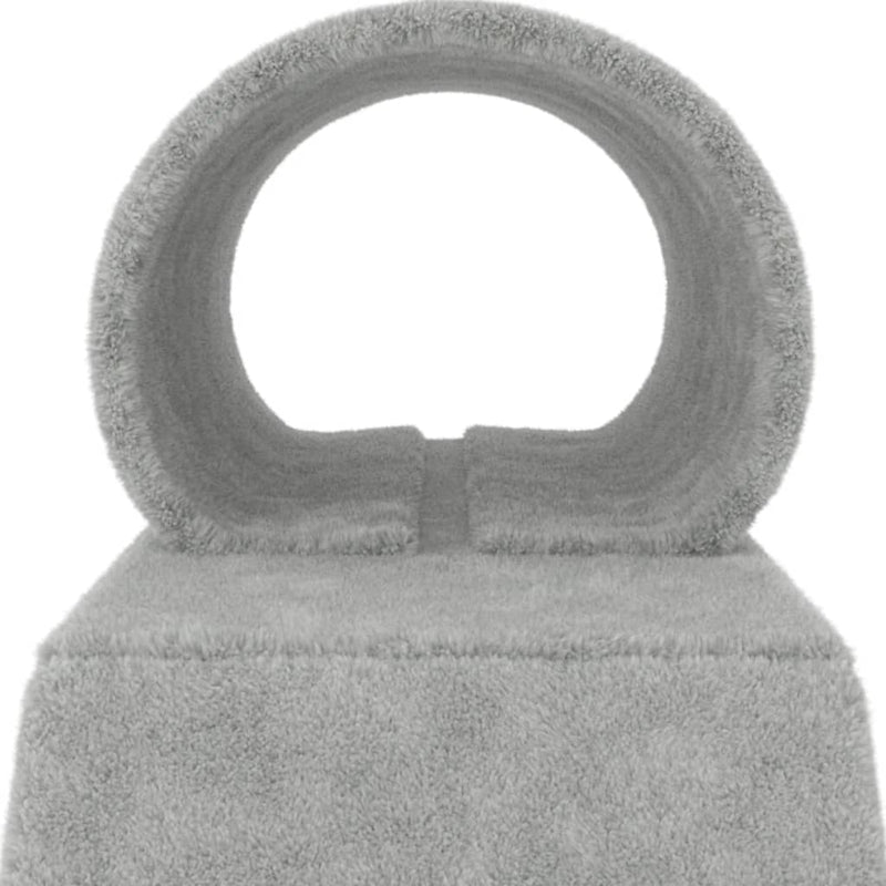 vidaXL Cat Scratching Posts with Tunnel and Ladder Cream 55.5 cm