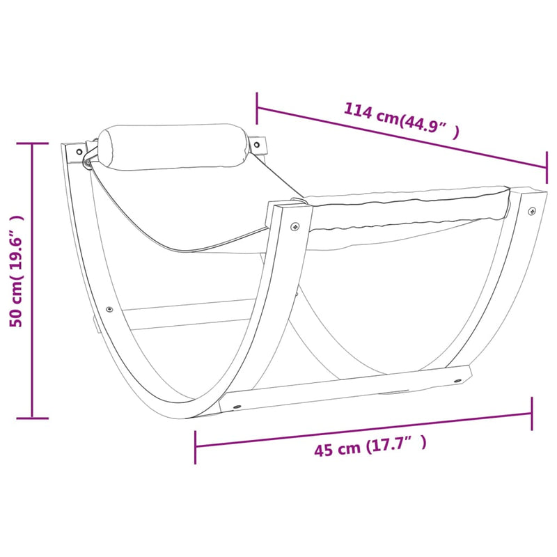 vidaXL Rocking Hammock for Kids Blue and Green Fabric