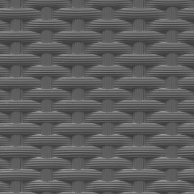 vidaXL Planters 4 pcs Black 30x30x37 cm Polypropylene