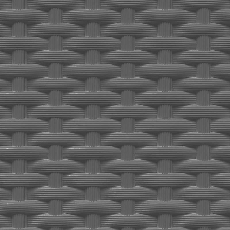 vidaXL Planters 4 pcs Black 30x30x37 cm Polypropylene