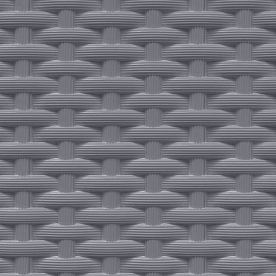 vidaXL Planters 4 pcs Black 30x30x37 cm Polypropylene