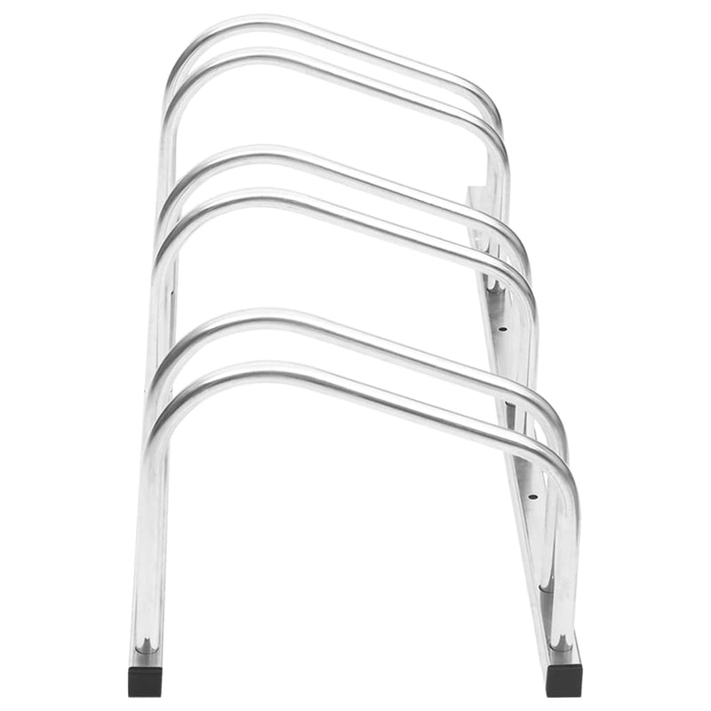 vidaXL Bike Rack for 5 Bikes Galvanised Steel