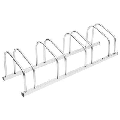 vidaXL Bike Rack for 5 Bikes Galvanised Steel