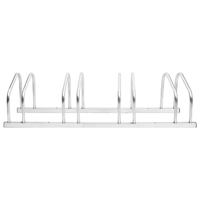 vidaXL Bike Rack for 5 Bikes Galvanised Steel