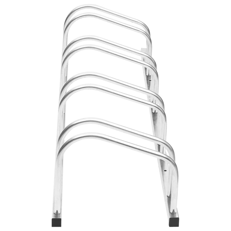 vidaXL Bike Rack for 5 Bikes Galvanised Steel