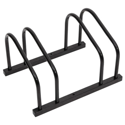 vidaXL Bike Rack for 4 Bikes Black Steel