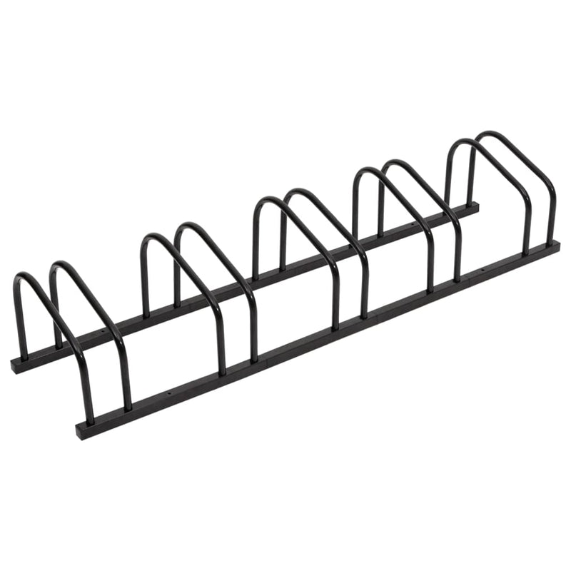 vidaXL Bike Rack for 4 Bikes Black Steel